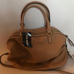 Steve Madden brown satchel